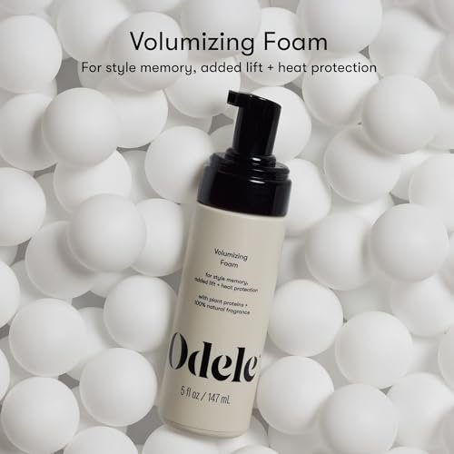 Odele Volumizing Foam Hair Styler – Heat Protection & Added Lift for Straight to Wavy, Fine to Medium Hair – 5 Fl Oz Avelisse