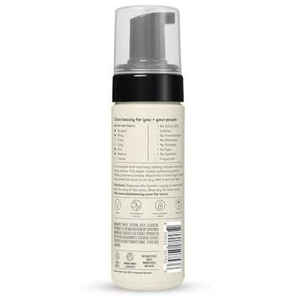 Odele Volumizing Foam Hair Styler – Heat Protection & Added Lift for Straight to Wavy, Fine to Medium Hair – 5 Fl Oz Avelisse