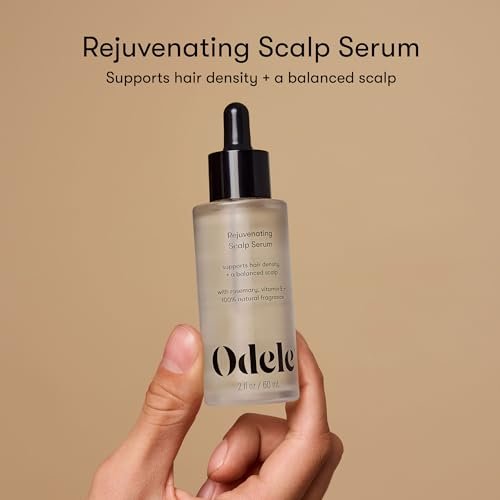 Odele Rejuvenating Scalp Serum with Rosemary and Vitamin E – Support Hair Density & Balanced Scalp, for All Hair Types, 2 Fl Oz Avelisse
