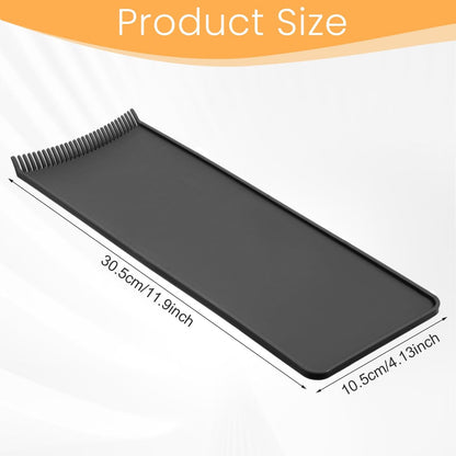Styquenzer Highlighting Board for Balayage - Hair Coloring Paddle with Teeth for Salon & Home Use - Black
