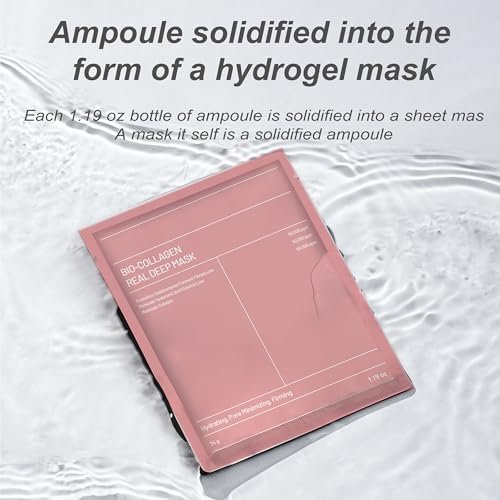 Bukamkom 8pcs Collagen Hydrogel Face Mask – Overnight Hydrating & Soothing Facial Mask for Glowing Skin - görsel 16