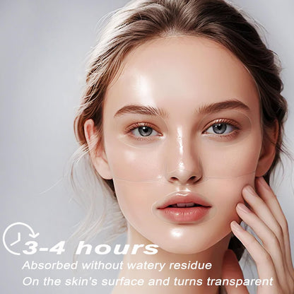 Bukamkom 8pcs Collagen Hydrogel Face Mask – Overnight Hydrating & Soothing Facial Mask for Glowing Skin