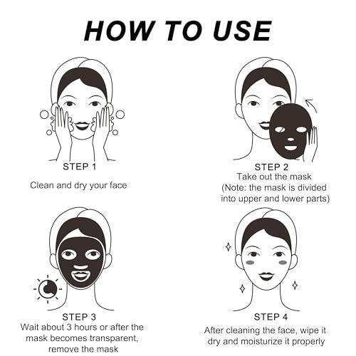 Bukamkom 8pcs Collagen Hydrogel Face Mask – Overnight Hydrating & Soothing Facial Mask for Glowing Skin - görsel 18
