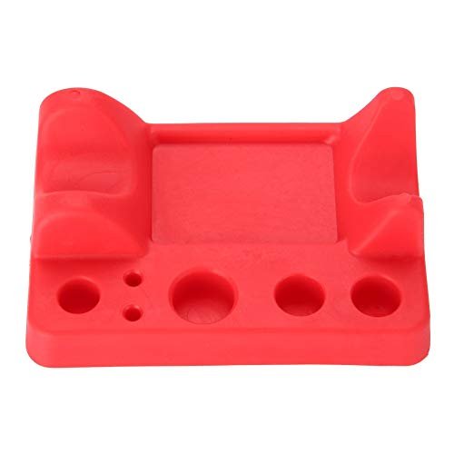Fayelume Tattoo Ink Holder - 9x6.5cm Red Tattoo Ink Cups Stand for Manual Pen, Color Cup, Cotton Swab - görsel 12