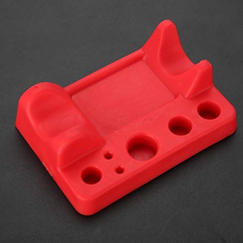 Fayelume Tattoo Ink Holder - 9x6.5cm Red Tattoo Ink Cups Stand for Manual Pen, Color Cup, Cotton Swab - görsel 16