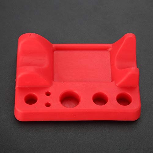 Fayelume Tattoo Ink Holder - 9x6.5cm Red Tattoo Ink Cups Stand for Manual Pen, Color Cup, Cotton Swab - görsel 14