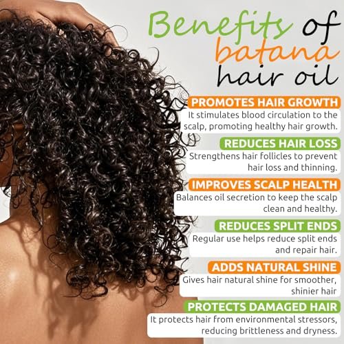 AKBAN Hair Growth Oil – 100% Pure Batana, Castor, Rosemary & Pumpkin Seed Oils with Biotin, Keratin & Vitamin E – Strengthening & Thickening Treatment for Healthy Hair – 4 FL OZ Avelisse