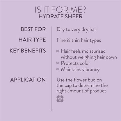 Pureology Hydrate Glow Catcher Hair Oil - 72-Hour Hydration & Shine, Frizz Control, Heat Protectant for Dry Color-Treated Hair, 1.7 Fl Oz Avelisse