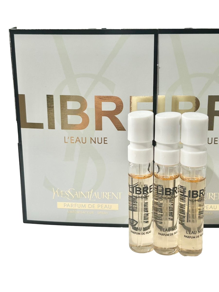 Yves Saint Laurent LIBRE L'EAU NUE Sample Perfume for Women - 2 ml / 0.06 oz (Set of 3) - görsel 5