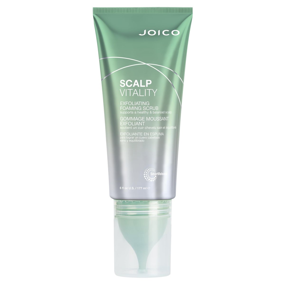 Joico Scalp Vitality Exfoliating Foaming Scrub - Removes Buildup, Soothes Dry, Oily & Itchy Scalp - Cooling Sensation - 6 Fl Oz Avelisse