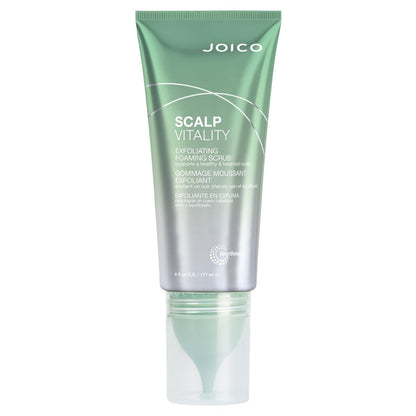 Joico Scalp Vitality Exfoliating Foaming Scrub - Removes Buildup, Soothes Dry, Oily & Itchy Scalp - Cooling Sensation - 6 Fl Oz Avelisse