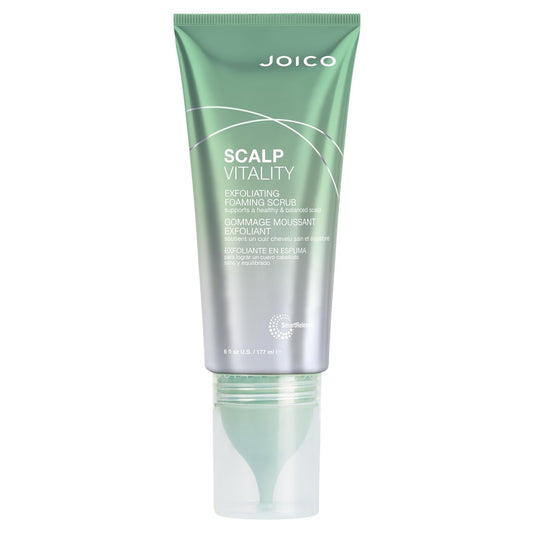Joico Scalp Vitality Exfoliating Foaming Scrub - Removes Buildup, Soothes Dry, Oily & Itchy Scalp - Cooling Sensation - 6 Fl Oz Avelisse