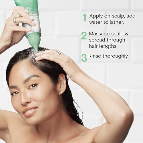Joico Scalp Vitality Exfoliating Foaming Scrub - Removes Buildup, Soothes Dry, Oily & Itchy Scalp - Cooling Sensation - 6 Fl Oz Avelisse