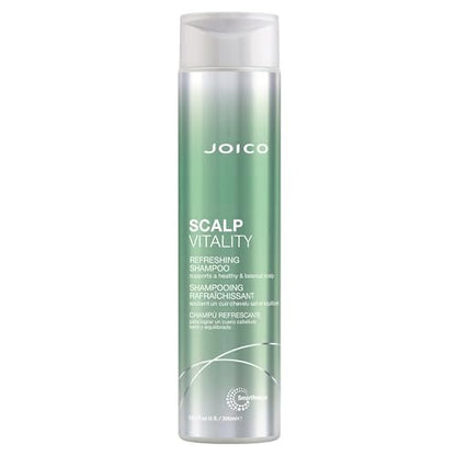 Joico Scalp Vitality Refreshing Shampoo – Soothe Dry, Oily & Itchy Scalp – Removes Flakes & Reduces Irritation – 10.1 fl oz Avelisse