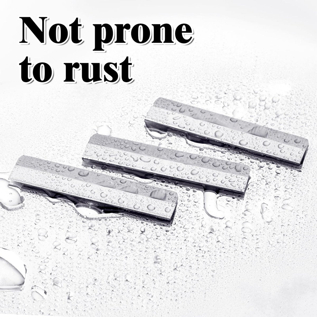 Straight Razor Blades - 40 Pack Stainless Steel Brow Razor, Single Edge Disposable Safety Eyebrow Trimmer & Facial Hair Remover Shaving Tool Blade Refills for Men and Women - görsel 5