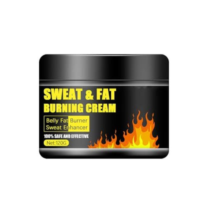 Grospe Sweat & Fat Burning Cream – Belly Fat Burner & Slimming Massage Cream for Thighs, Legs, Abdomen & Buttocks (4.23 OZ)
