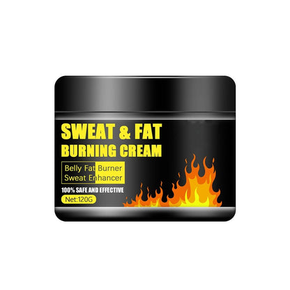 Grospe Sweat & Fat Burning Cream – Belly Fat Burner & Slimming Massage Cream for Thighs, Legs, Abdomen & Buttocks (4.23 OZ)