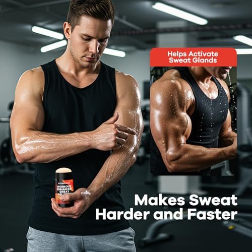 Komoko Fat Burning Sweat Gel Stick (3.5 oz) – Workout Enhancer Roll-On Gel for Belly Fat & Waist Toning for Women & Men - görsel 4