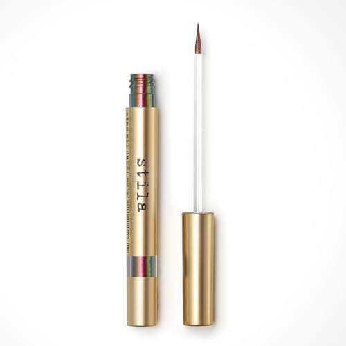 stila Stay All Day® Chroma-Flash Liquid Eye Liner - Firefly | Long-Wear Shade-Shifting Metallic Liner with Chrome Finish Avelisse
