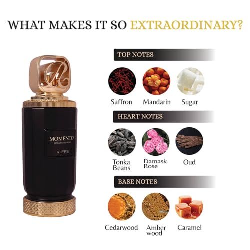 Riiffs Momento Extrait De Parfum 3.4 oz – Long-Lasting Luxury Fragrance for Men & Women Avelisse