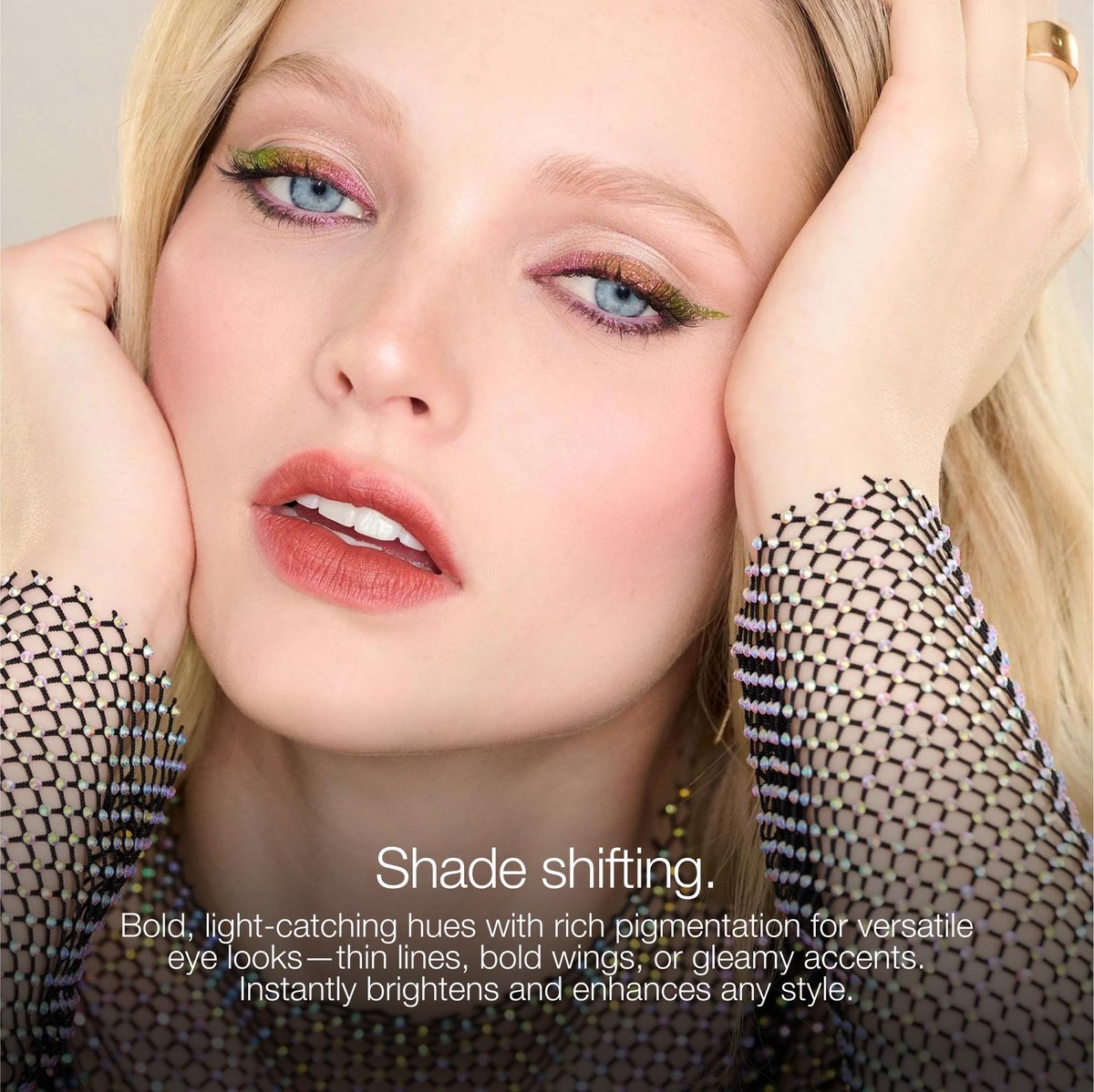 stila Stay All Day® Chroma-Flash Liquid Eye Liner - Peacock | Long-Wear Shade-Shifting Metallic Liner with Chrome Finish | Smudge-Proof, Fade-Resistant | Precision Brush Tip - görsel 9
