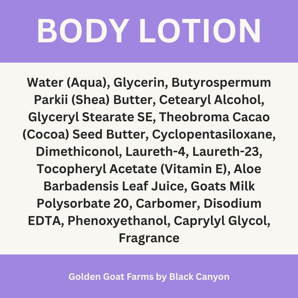 Lemon & Lavender Scented Body Lotion with Goat's Milk - 12 Oz by Black Canyon Home and Body - görsel 6