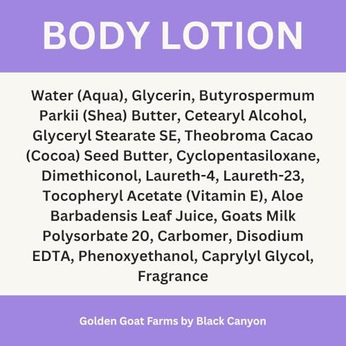 Lemon & Lavender Scented Body Lotion with Goat's Milk - 12 Oz by Black Canyon Home and Body - görsel 7