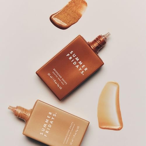 Summer Fridays Bronzing Drops – Hydrating Serum-Like Formula with Hyaluronic Acid for a Soft, Dewy Finish Avelisse