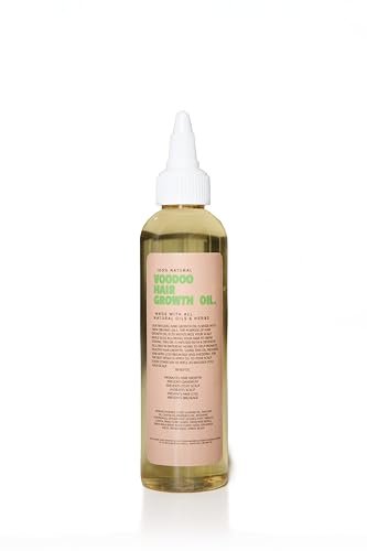 Glossed By Nae Voodoo Hair Growth Oil – Rosemary, Lemongrass, Grapeseed & Castor Oil for Hair Growth, Scalp Itchiness & Dry Scalp – 4 Fl Oz – All Hair Types Avelisse