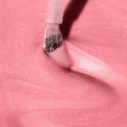 Dazzle Dry Nail Lacquer (Step 3) - Cherry Blossom - Calming Blush Pink with Multicolored Shimmer, Semi-Sheer, 0.5 fl oz Avelisse