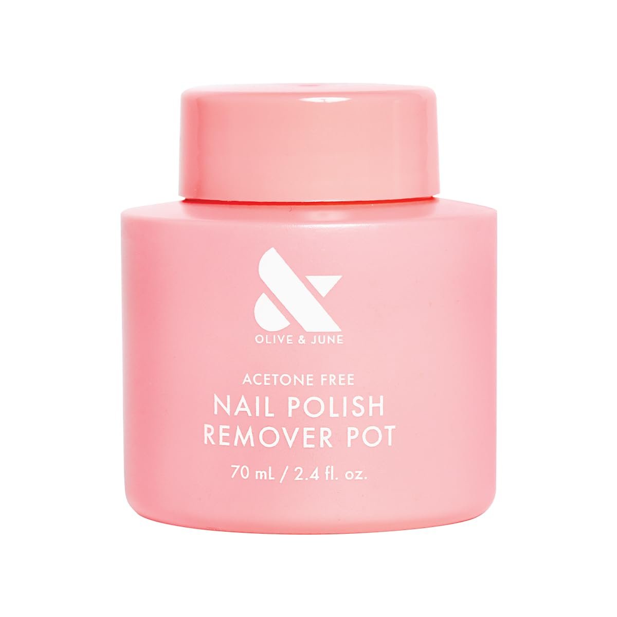 Olive & June Polish Remover Pot – Acetone-Free, No-Mess Nail Polish Remover with Sponge Lid for Mani & Pedi, Gentle & Effective, Vegan & Cruelty-Free (70mL) - görsel 1