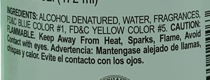 Lanman & Kemp Agua de Florida Splash Cologne - 16 Fl Oz (Pack of 3) - Classic Refreshing Scent Avelisse