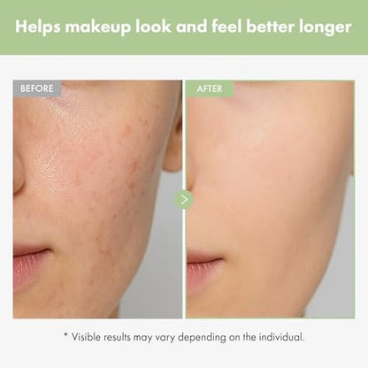TOSOWOONG Cica Pore Primer - Matte Finish Blurring Primer for Oily Skin, Pore Minimizer, Sebum Control, Smooths Fine Lines & Wrinkles, Long-lasting Makeup, K Beauty, 20ml Avelisse