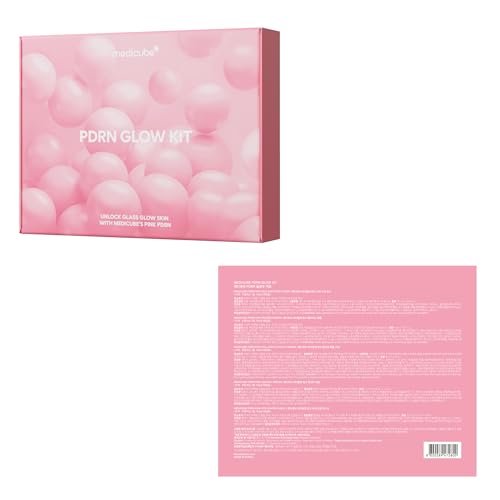 medicube Salmon DNA PDRN Trial Kit – Glass Glow Mini Skincare Set with Toner, Serum & Sheet Mask for Hydrating, Firming, Moisturizing | Travel Essentials for Women & Girls | Korean Skincare - görsel 17