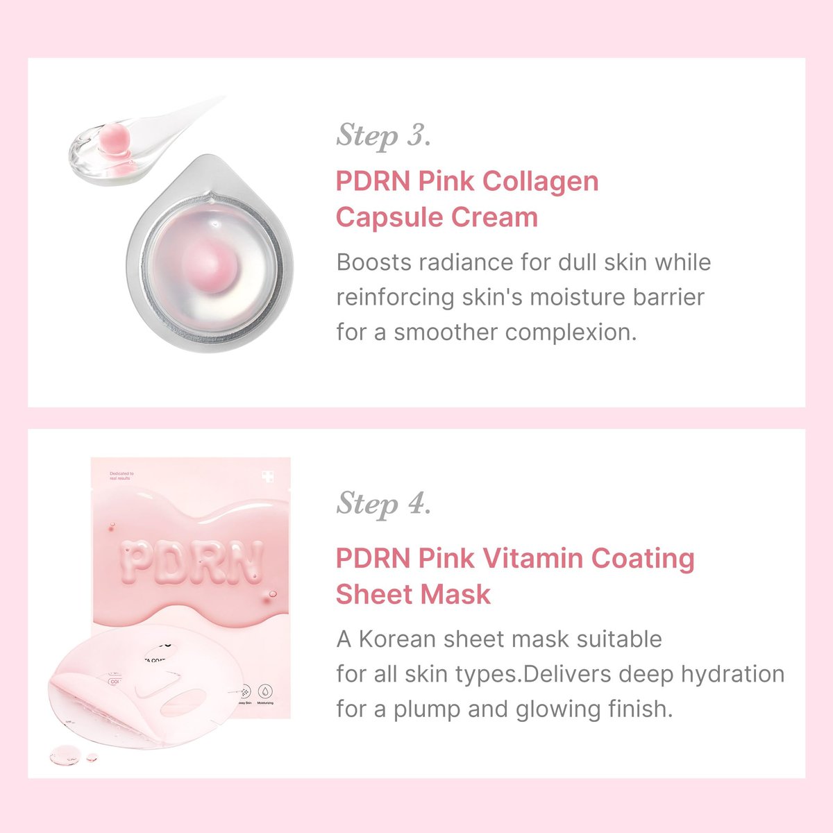 medicube Salmon DNA PDRN Trial Kit – Glass Glow Mini Skincare Set with Toner, Serum & Sheet Mask for Hydrating, Firming, Moisturizing | Travel Essentials for Women & Girls | Korean Skincare - görsel 10