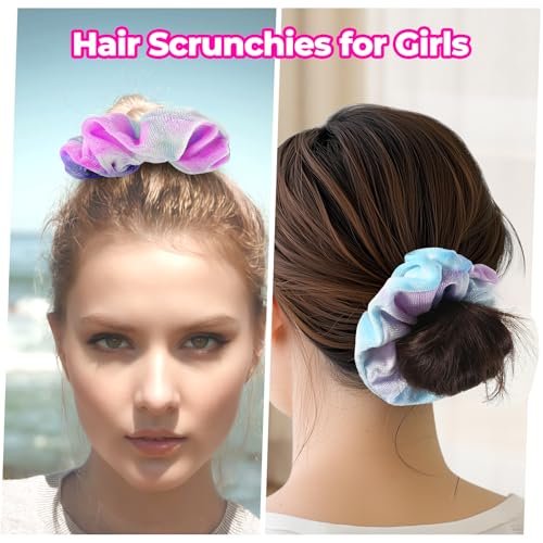 WSYUB Headband for Washing Face, Spa Headband for Teen Girls Skin Care and Makeup, with Hair Scrunchies - Easter Basket Stuffers Gift for Girls - görsel 10