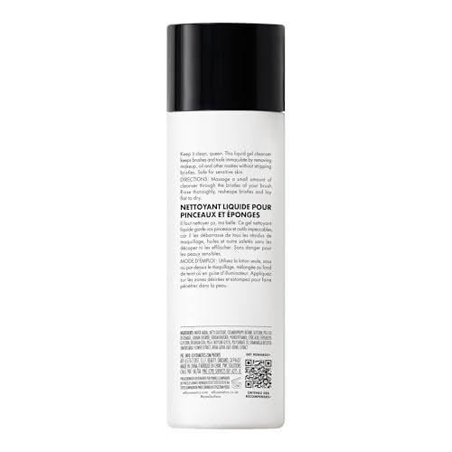 e.l.f. Clean Queen Liquid Brush & Sponge Cleaner - Gentle Foaming Makeup Brush Cleaner, Vegan & Cruelty-Free, 4.1 oz - görsel 7