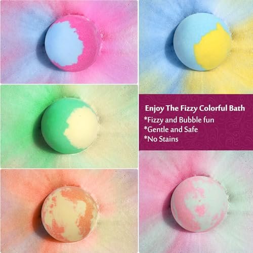 Lisotera Bath Bombs for Women – 20 Pack Gift Set with Shea Butter & Essential Oils, Moisturizing Spa Fizzies for Relaxation, Mother's Day Birthday Gift for Mom Wife Girlfriend Avelisse