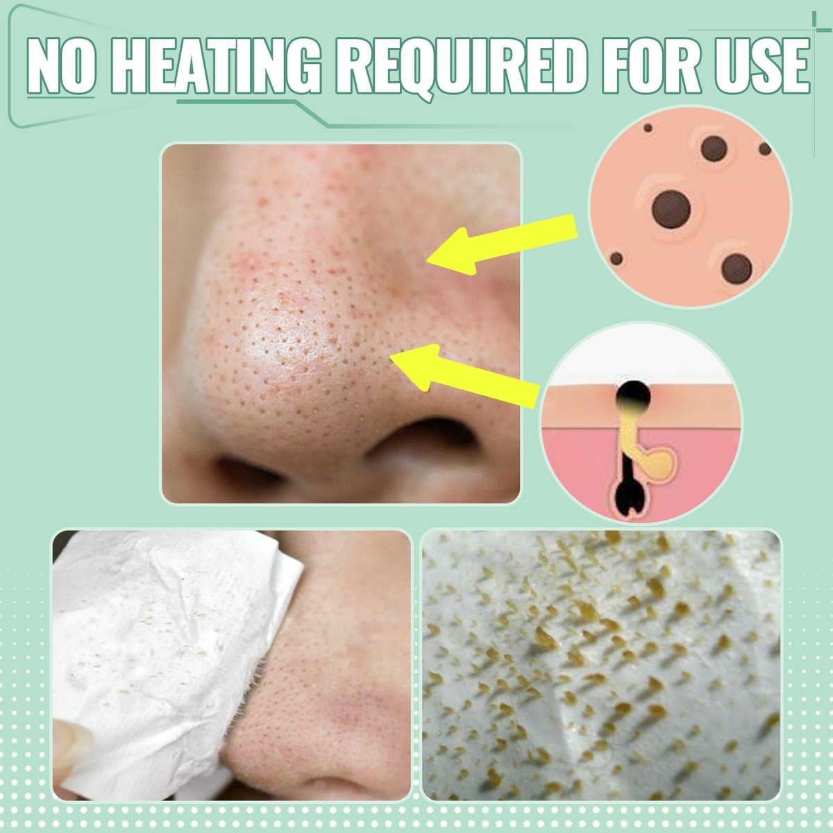 SYABO 2.0 Nose Pore Strips – Blackhead Remover Mask with Salicylic Acid, 100 PCS Deep Cleansing Peel Off Strips for Face (1.7 Ounce) Avelisse