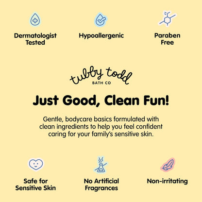 TUBBY TODD Deo Stick - Kids Deodorant - Aluminum-Free, Baking Soda-Free, Citrus Vanilla Deodorant for Sensitive Skin - Odor Protection with Tapioca Starch & Magnesium - Safe for Kids & Tweens - 2 Pack Avelisse
