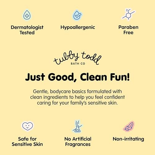 TUBBY TODD Deo Stick - Kids Deodorant - Aluminum-Free, Baking Soda-Free, Citrus Vanilla Deodorant for Sensitive Skin - Odor Protection with Tapioca Starch & Magnesium - Safe for Kids & Tweens - 2 Pack Avelisse