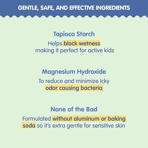 TUBBY TODD Deo Stick - Kids Deodorant - Aluminum-Free, Baking Soda-Free, Citrus Vanilla Deodorant for Sensitive Skin - Odor Protection with Tapioca Starch & Magnesium - Safe for Kids & Tweens - 2 Pack Avelisse