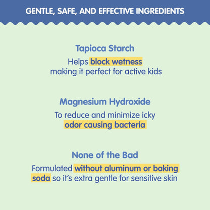 TUBBY TODD Deo Stick - Kids Deodorant - Aluminum-Free, Baking Soda-Free, Citrus Vanilla Deodorant for Sensitive Skin - Odor Protection with Tapioca Starch & Magnesium - Safe for Kids & Tweens - 2 Pack Avelisse