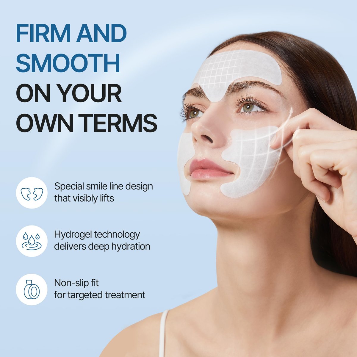 Honeydew Labs Wrinkle Patches for Forehead and Smile Lines – 36 PCS Anti Wrinkle Patches with Hyaluronic Acid, Collagen & Peptides – Overnight Face Tape for Smoothing, Firming & Moisturizing Avelisse