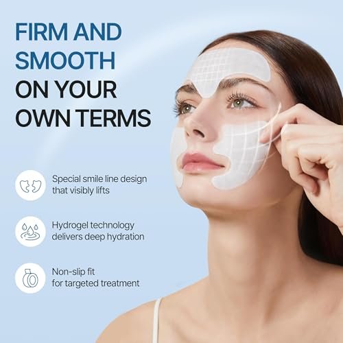 Honeydew Labs Wrinkle Patches for Forehead and Smile Lines – 36 PCS Anti Wrinkle Patches with Hyaluronic Acid, Collagen & Peptides – Overnight Face Tape for Smoothing, Firming & Moisturizing Avelisse