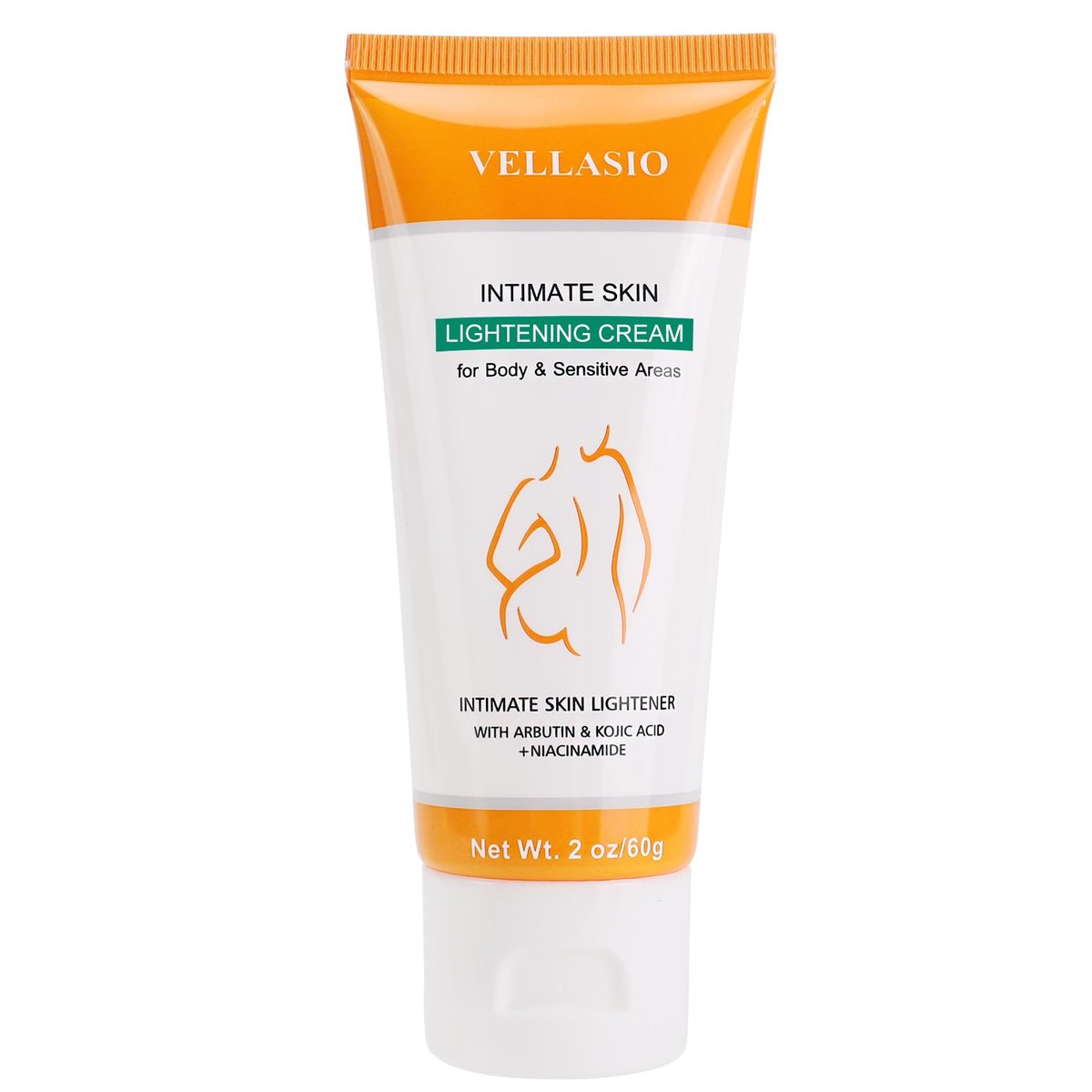 VELLASIO Skin Bleaching Cream – Natural Dark Spot Remover for Intimate Areas, Underarms, Knees, Elbows, Inner Thighs & Bikini Line Avelisse