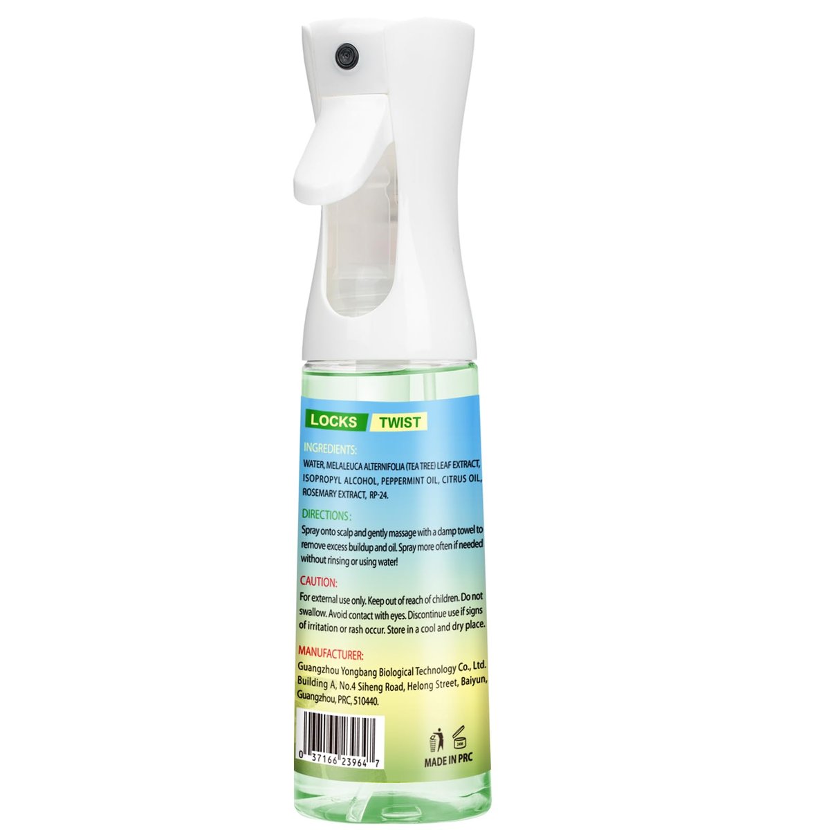 10 FL OZ Rinse-Free Shampoo for Braids, Locs, Twists, Weaves & Dreadlocks – No Water Dry Spray for Buildup, Odor, Itch & Flakes, No Residue, Chemical Free Avelisse