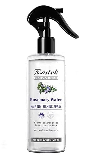Raslok Nature+Science Rosemary Water Hair Spray | Nourishment for Fuller-Looking Hair | 100% Natural Extracts | Lightweight, Non-Greasy Formula | 6.76 fl oz (200 ml) - görsel 8