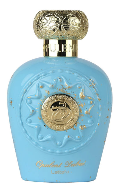 Lattafa Opulent Dubai Eau de Parfum - Citrus, Fruity, Floral, Woody Unisex Fragrance - 3.4 oz / 100 ml Avelisse