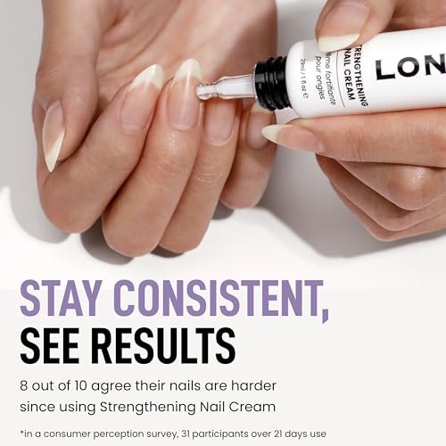 LONDONTOWN Nail Strengthening Cream – Nail Growth & Conditioning Treatment for Weak, Brittle Nails – Stops Splits, Chips & Cracks – Nail & Cuticle Repair for Stronger, Healthier Nails, 1 fl oz Avelisse